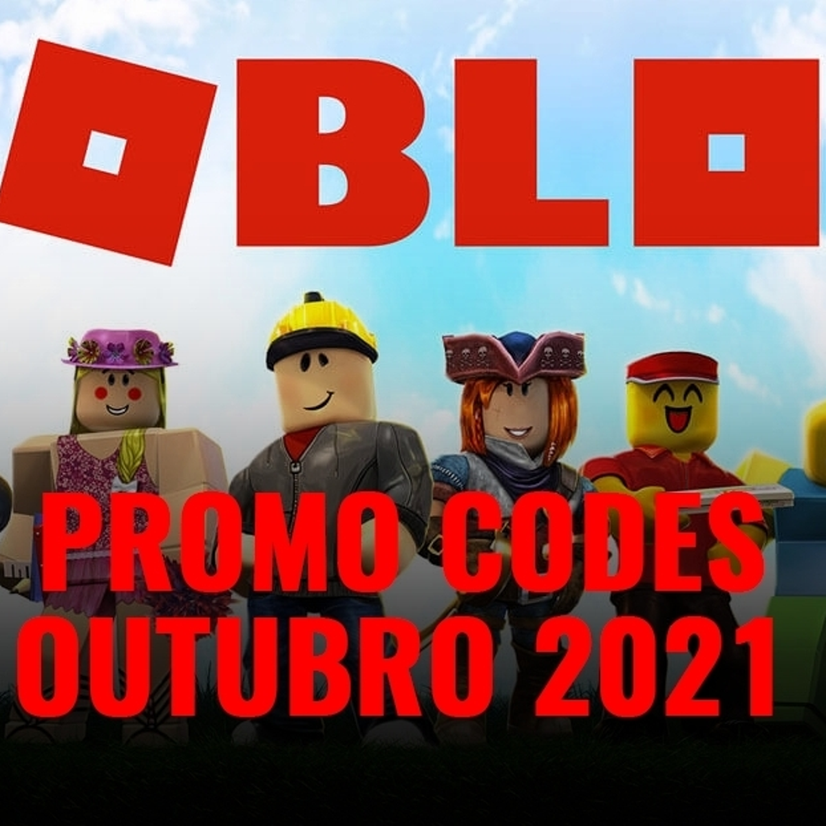 Roblox - Promo Codes Outubro 2021
